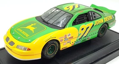Ertl 1/18 Scale Diecast 5525BA - Pontiac 1997 Grand Prix John Deere #97 Signed - Image 1 of 4