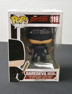 Funko Pop! Marvel Daredevil Netflix Daredevil Masked Vigilante #119 Damaged Box - Picture 1 of 1