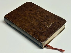 1973 Genuine Cowhide Leather The Living Bible Paraphrased Tyndale - Bild 1 von 16