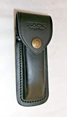 Funda Cuchillo Buck #110-Cuero Negro-Hecho en México-Sin Usar-Nueva sin Etiquetas Foto 1 de 4