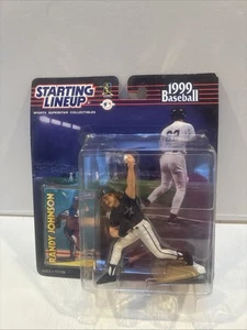Vintage 1999 Randy Johnson Houston Astros Startaufstellung Neu in Verpackung mit BB-Karte - Bild 1 von 4