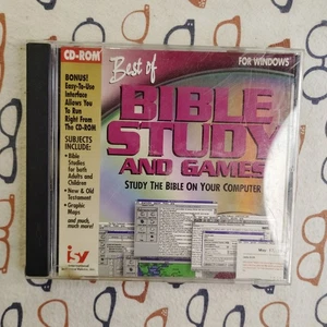 Best of Bible Study & Games 1996 Windows 3.1 PC CD-ROM ISV Christian Shareware - Picture 1 of 3