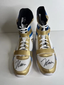 Julio Cesar Chavez Signed Brand New Adams Boxing Shoes Signed JSA - Picture 1 of 6