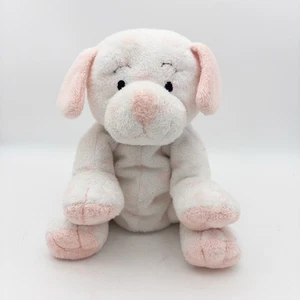 TY Pluffies Dog Pink Plush Doll Lovesy White Puppers Tylux Lovey Floppy 2004 - Picture 1 of 7