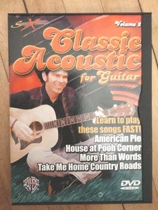 SongXpress CLASSIC ACOUSTIC FOR GUITAR instructional DVD vol 2 Learn To Play! - Picture 1 of 4