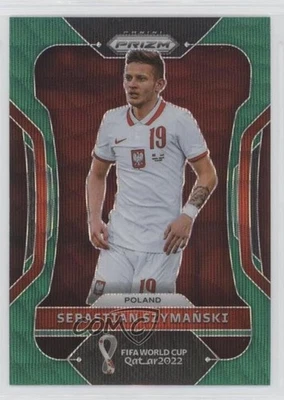 2022 Panini Prizm World Cup Qatar Green Wave Sebastian Szymanski Szymański #171 - Image 1 of 2