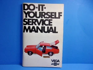 Vintage Chevrolet VEGA Do It Yourself Service Manual 1970 First Edition Book - Picture 1 of 5