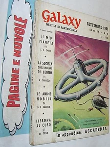  ** GALAXY 9  fantascienza LA TRIBUNA 1961 smith\davidson\...... - Picture 1 of 1