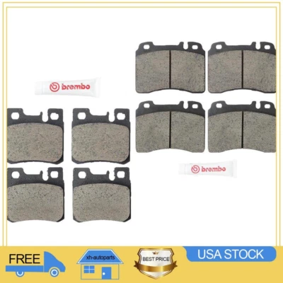 Juego de pastillas de freno delanteras y traseras de cerámica para Mercedes-Benz 500SL XH 1990-1993 Foto 1 de 4