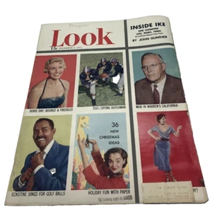 Vintage December 4 1951 Look Magazine Doris Day & Others Cover - Picture 1 of 10