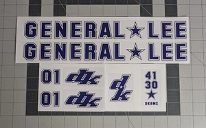 Jeu de décalcomanies DK General Lee Bmx 1998-1999 - Photo 1/1