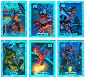Marvel Masterpieces 1994: Complete Holofoil Set (10) Fleer - Zdjęcie 1 z 2