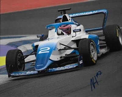 Signed Nicole Havrda Formula 1 Academy  Racing 8x10 Photo #2 Original - Image 1 of 2