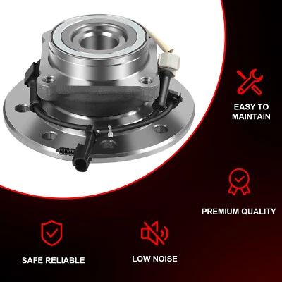 Wheel Hub Bearing Front 4WD For Chevrolet K2500 K3500 GMC K2500 K3500 1995-2000 Foto 1 de 4