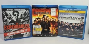 The Expendables 1, 2 & 3 (Blu-ray) Sylvester Stallone, Jet Li, Terry Crews - Bild 1 von 9
