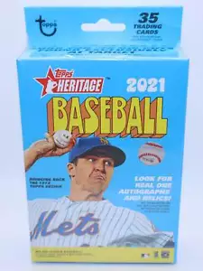 Caja colgante Topps Heritage Baseball Target 2021 (35 tarjetas) - Imagen 1 de 5