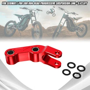 For Segway / Sur Ron Dirt Bike Rear Progressive Suspension Link Red NEW CT - Imagen 1 de 9