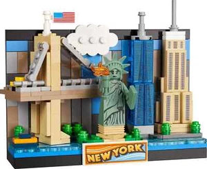 LEGO New York Postcard - 40519 - 253 Pieces - Picture 1 of 4