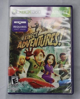 Kinect Adventures - Xbox 360 - W/ Disc, Manuel, Box - 2010 - Image 1 of 3