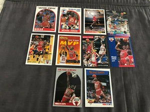 MICHAEL JORDAN FLEER HOOPS UPPER DECK 10 CARD LOT - Picture 1 of 1