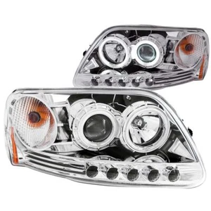 Anzo Headlight Set - Fits: 1997-2003 Ford Expedition, 1997-2003 Ford F-150, 2004 - Picture 1 of 20