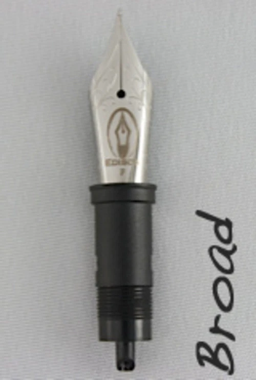 Plumín de acero de repuesto Edison #6 punta ancha Foto 1 de 1
