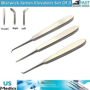 Extracción quirúrgica dental derecha izquierda recta Warwick James cirugía elevadora - Imagen 1 de 5
