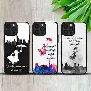 MARY POPPINS CASE FOR IPHONE SAMSUNG HUAWEI PIXEL RETRO ART GIFT TPU PHONE COVER