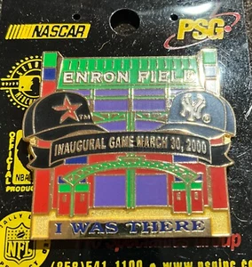 ENRON FIELD Inaugural Game I Was There Pin Houston Astros vs New York Yankees - Picture 1 of 1