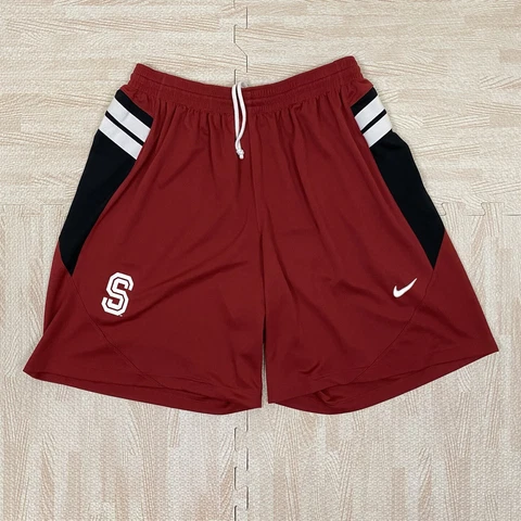 Nike Mens NCAA Stanford University Cardinal Shorts Red Dri-Fit Basketball XL Cover