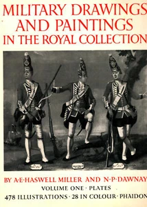MILITARY DRAWINGS AND PAINTINGS IN THE ROYAL COLLECTION HBDJ CRIMEA NAPOLEONIC - Picture 1 of 9