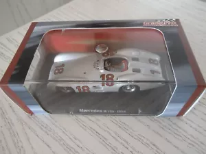 Mercedes W 196 Juan Fangio Atlas Editions 1:43 modellino auto F1 auto da corsa Gran Premio - Foto 1 di 5