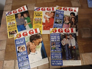 OGGI LOTTO 5 RIVISTE anno 1973=gianni morandi=sofia loren=ornella vanoni - Foto 1 di 6