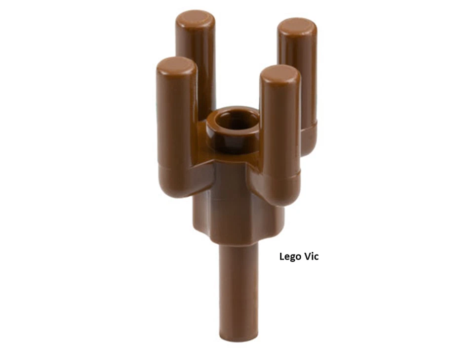 Lego 2566 Plant Tree Palm Brown Pirate 6276 6264 6270 Paradisa City MOC A77 - Photo 1/1