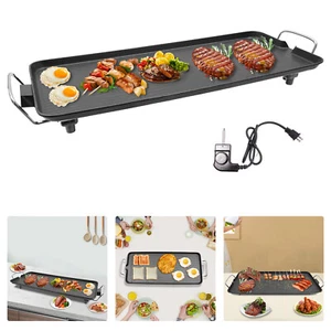 Parrilla Barbacoa Eléctrica Sin Humo - Portátil 1500W Cocina Interior y Exterior - Imagen 1 de 24