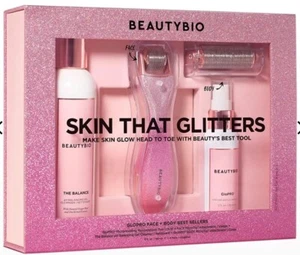 ~ $199 MSRP BeautyBio SKIN THAT GLITTERS Set - BRAND NEW IN BOX -Free Shipping - Picture 1 of 4