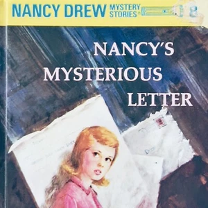 Nancy's Mysterious Letter Carolyn Keene 1991 Hardcover Nancy Drew Mystery #8 - Imagen 1 de 4