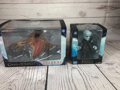 The Loyal Subjects Viserion Dragon AND Night King Game Of Thrones New Sealed!! Cover