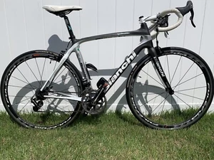 Bianchi Infinito Campagnolo Record Carbon, Athena Electronic Shift Group 55cm - Picture 1 of 12