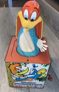 Vintage 1963 Matty Mattel Woody Woodpecker Jack in the Box  *** READ *** - Picture 1 of 11