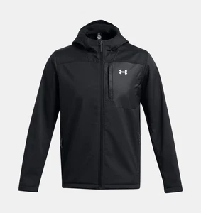 Under Armour Storm ColdGear Infrared Shield 2.0 Hooded Jacket Mens XXL 2XL BLACK - Picture 1 of 4