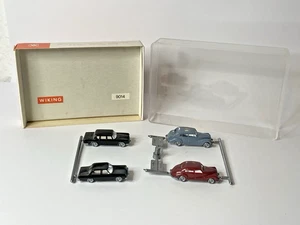Wiking 9014 Modelli Auto Mercedes 600 BMW 501 Opel Admiral Rolls Royce in con... - Foto 1 di 8
