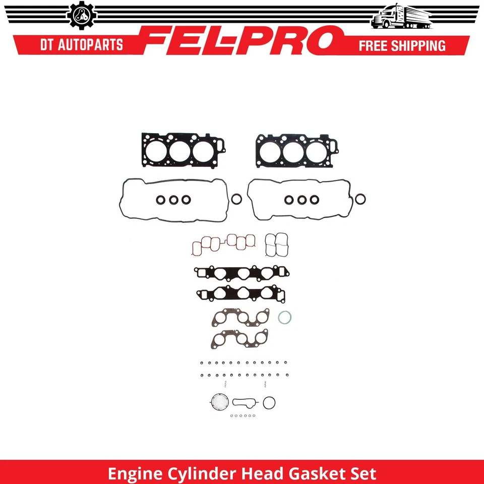 For 2004-2006 Toyota Camry 3.3L V6 Engine Cylinder Head Gasket Set Fel-Pro 2005 - Image 1 of 1