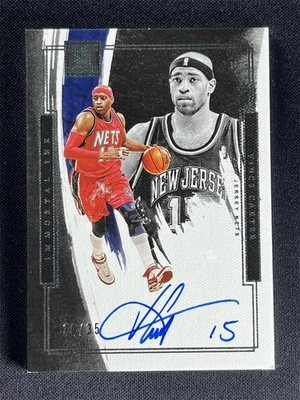 2021-22 Panini Impeccable Vince Carter #II-VCT Immortal Ink Autographs Auto /35 - Image 1 of 2