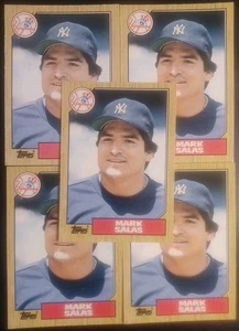 1987 Topps Traded #107T New York Yankees Mark Salas [5] Mint 06139 - Bild 1 von 7