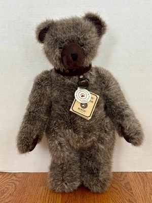 Boyds Bear Heirloom Collection Buster McSuede Jointed Plush – NWT - Image 1 of 4