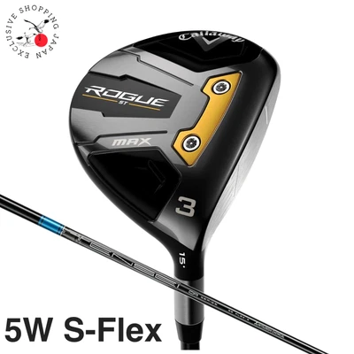 Callaway Golf Rogue ST MAX Fairway Wood 5W S-Flex TENSEI Blue CR Graphite Shaft  - Image 1 of 4