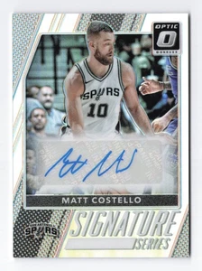 2017-18 Donruss Optic Prizm Basketball Signature Series Auto MATT COSTELLO #91 - Picture 1 of 2