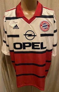 FC Bayern München Original Adidas Auswärts Trikot 1998-2000 "OPEL" Gr.XL TOP - Picture 1 of 11