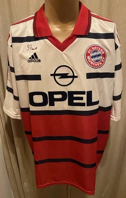 FC Bayern München Original Adidas Auswärts Trikot 1998-2000 "OPEL" Gr.XL TOP - Bild 1 von 4